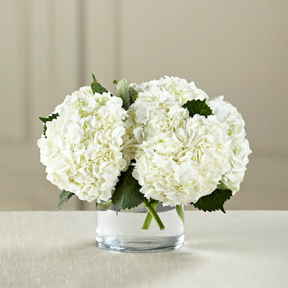 White Hydrangea Bouquet – RANCHVIEW FLORAL & INTERIORS, Overland Park KS